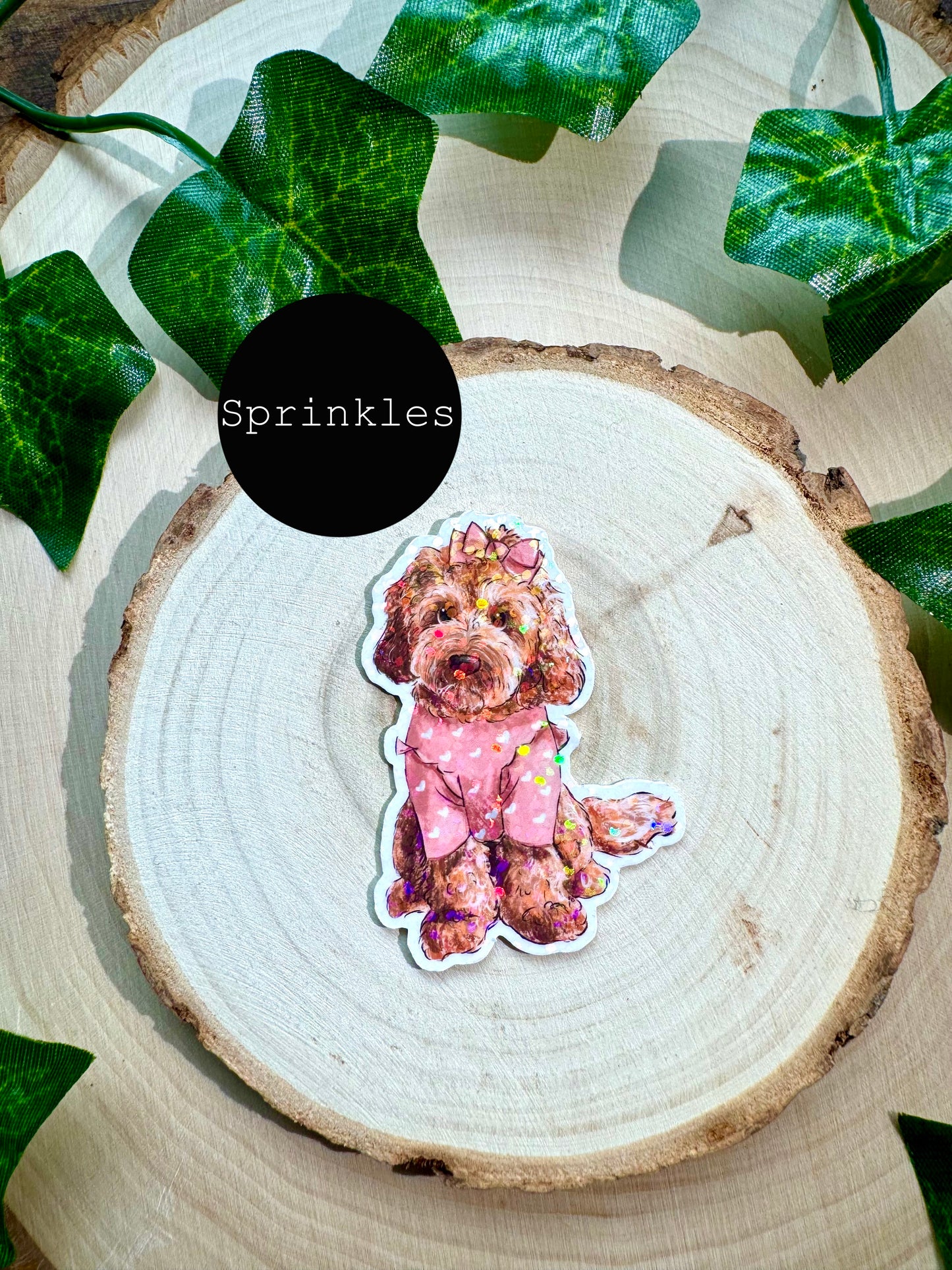 Holographic Pet Stickers (portrait required)